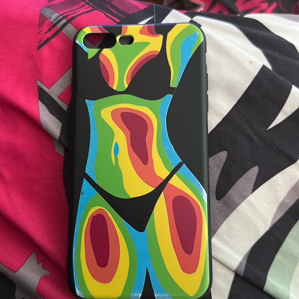 Thermal body print iPhone case